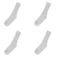 thumbnail image 6 of Personal Touch Comfortable Slipper Socks Crew Style 1 Dozen Pairs (White, 9-11), 6 of 8