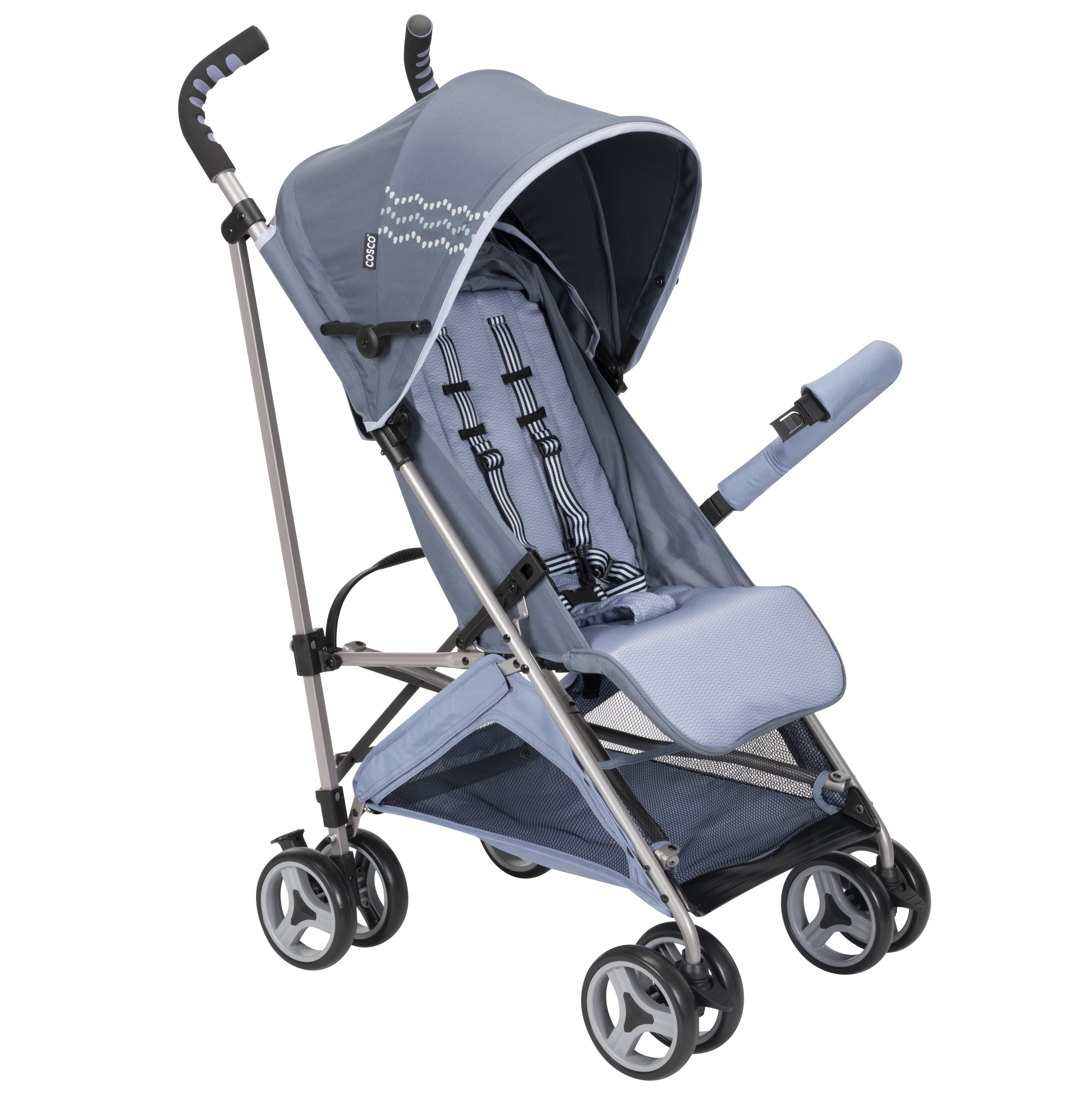 Cosco Kids Simple Fold Compact Stroller, Organic Waves, Infant