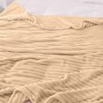 thumbnail image 6 of Steadline Superior Ribbed Flannel Fleece Blanket - Ultra Soft All Season Throw For Sofa Bed And Lounge With Quick Warm Technology And Cozy Home Decor For Living Room And Bedroom, 6 of 9