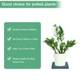 thumbnail image 3 of Platillo de Cerámica Uxcell para Plantas, Bandeja Captadora de Agua de 7 Pulgadas, Platillos para Macetas de Plantas de Interior [Cuadrado Azul Oscuro], 3 of 7