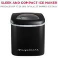 thumbnail image 2 of Frigidaire 26 lbs. Retro Bullet Ice Maker, Bullet Shaped Ice, Black, EFIC128, 2 of 12
