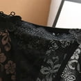 thumbnail image 4 of Lace Underwear for Women No Show Invisible Thongs Low Rise G-String Thongs, 4 of 5