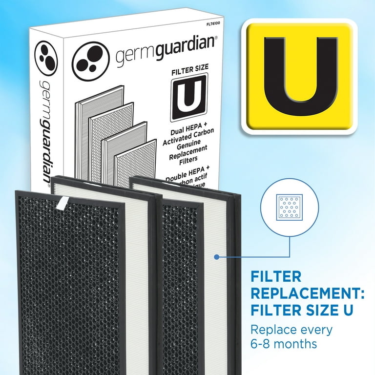 Double 2024 hepa filter