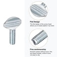 thumbnail image 4 of 1/4-20 x 5/8" Thumb Screws, 10pack Carbon Steel Fully Thread Screw, 4 of 5