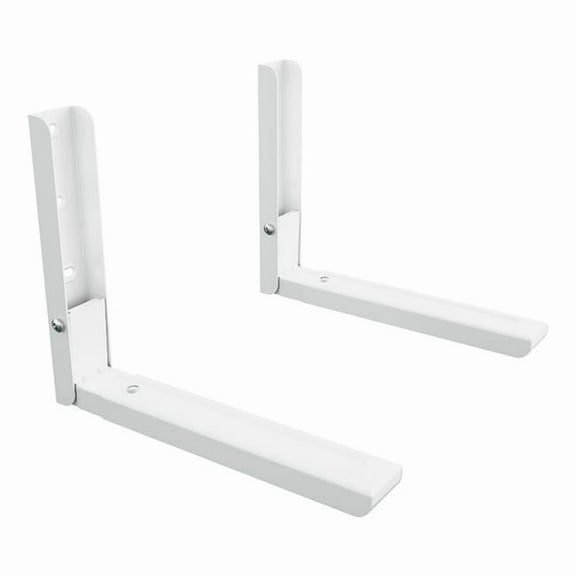 Universal Microwave Wall Bracket - White