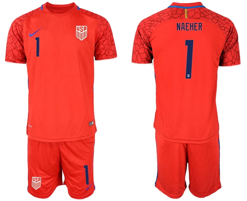 Men 21 Season National Team United States Goalkeeper Red 1 Soccer Jerseys Walmart Com Men 21 Season National Team United States Goalkeeper Red 1 Soccer Jerseys Walmart Com