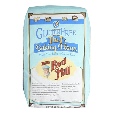 Bobs Red Mill Gluten Free 1to1 Baking Flour 25 lb Bulk Bag
