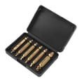 thumbnail image 1 of Screw Extractor Set Stripped Screws Remover Quick Removal Work with Any Drill Bit Suitable As a Gift to Men, 1 of 7