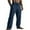 Navy, variant on Axiiglly Mens Casual Pants Lightweight Wide Leg Pants Elastic Waist Soft Long Pants Loose Baggy Beach Pant with Pockets L