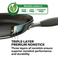 thumbnail image 4 of Anolon Advanced 5Qt Nonstick Saute Pan with Helper Handle and Lid, Graphite, 4 of 7