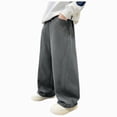 thumbnail image 3 of Tween Boys Sweatpants Athletic Jogger Pants for Boys 5-16 Years Kids Youth Open Bottom Pants with Pockets Kids Sweatpants Size 11-12 Years, 3 of 9