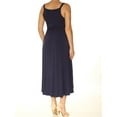 thumbnail image 2 of MAISON JULES $69 Womens New 1901 Navy Pleated Sleeveless Faux Wrap Dress S B+B, 2 of 2