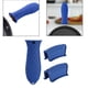 thumbnail image 4 of Juego de 3 fundas de silicona reutilizables para mangos de sartenes y ollas. Azul, 4 of 9