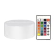 thumbnail image 2 of Likrtyny Base LED 3D Base Pantalla Placa Lámpara Acrílico Redonda (remoto Blanco 16 Colores), 2 of 3