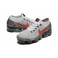 thumbnail image 3 of Nike air vapormax flyknit 2 Men's air cushioned shoes Grey red Size 8-13, 3 of 6