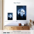thumbnail image 3 of Elephant Stock Santa Is Coming For Christmas Wall Art - Vertical Canvas Wall Art - Living Room Wall Decor - Holiday Canvas - Black And Blue Decor By Arizrab - 8" x 12", 3 of 4