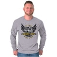 thumbnail image 4 of Dad's Service Shop Car Auto Mechanic Men's Long Sleeve Tee T Shirt Brisco Brands S, 4 of 6