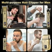 Lemulegu Cordless Hair Clippers and Trimmer Sets - The Perfect Gift for Mens Grooming