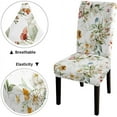 thumbnail image 3 of Dining Room Chair Covers 6 Pack Stretch Watercolor Floral Dining Chair Cover Washable Kitchen Chair Slipcovers Seat Protector for Home or Dining Room, 3 of 6