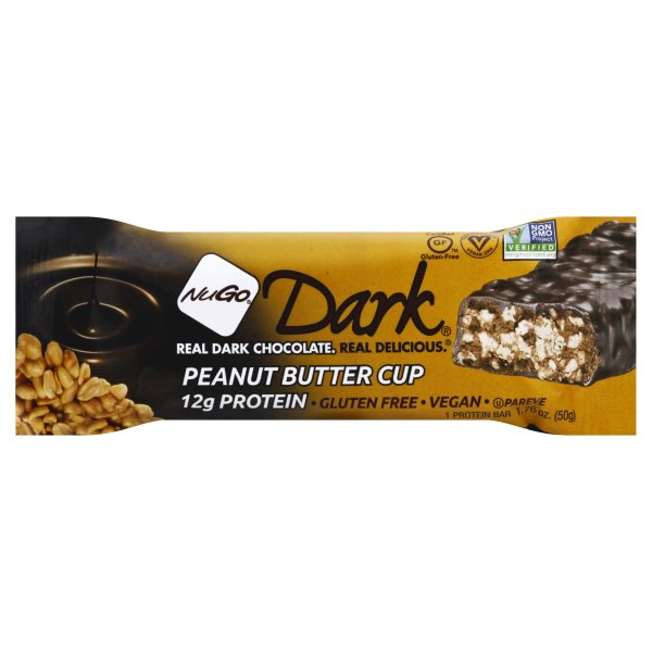 NuGo Nutrition - Dark Chocolate Bar Peanut Butter Cup - 1.76 oz. -  Walmart.com