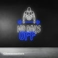thumbnail image 2 of Glowneon No Days Off Neon Sign, No Days Off Led Sign, No Days Off Gymer Led Light, 2 of 4