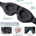 thumbnail image 3 of Masque de Sommeil Fe 3d Con Masque de Sommeil Moule Concave, 3 of 3