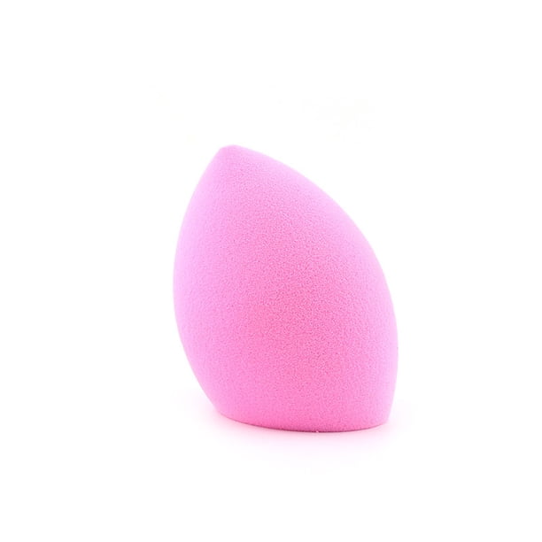 Xiao Hua Set de 3 esponjas de maquillaje, esponjas para difuminar maquillaje líquido y en crema, cobertura modulable, esponja para base natural, espuma sin látex, rosa A12