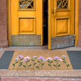 thumbnail image 3 of Outdoor Welcome Mat Summer Theme Doormat Wild Flower Entry Way Rugs Indoor 16x24IN Summer Door Mats Spring Decor Home Gifts for Housewarming Low-Profile Floor Mat for Yard, Garage, High Traffic Areas, 3 of 7