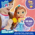 thumbnail image 6 of Baby Alive Baby Grows Up Walmart Exclusive, 1 Growing Doll Toy, 14 Party Surprises, 6 of 8