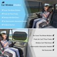 thumbnail image 2 of Dosaele Car Window Shade  2 Pack Breathable Mesh Rear Side Car Window Cover to Keep Your Car Cool and Comfortable, 2 of 4