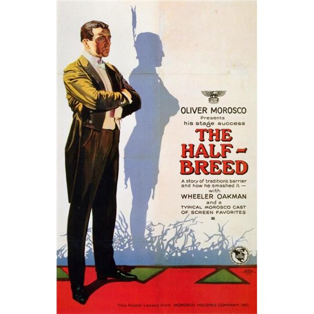 Posterazzi MOVCF5320 The Half-Breed Movie Poster - 27 x 40 in.