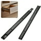 thumbnail image 1 of Uxcell 1-Par de Deslizadores de Cajón de Cierre Suave, 11.8" Deslizadores de Cajón de Rodamiento de Bolas de Extensión Completa 2 Pliegue 55lb [Negro], 1 of 7
