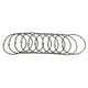 thumbnail image 2 of 20x Acero Inoxidable Llavero Llavero Cable de Alambre, 2 of 9