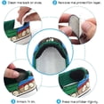 thumbnail image 4 of Heel Grips for Kids, Self-Adhesive Heel Cushion Extra Volume to Too Large Shoes Inserts Heel Protector for Boys and Girls Child Women (Black 2 Pairs), 4 of 5