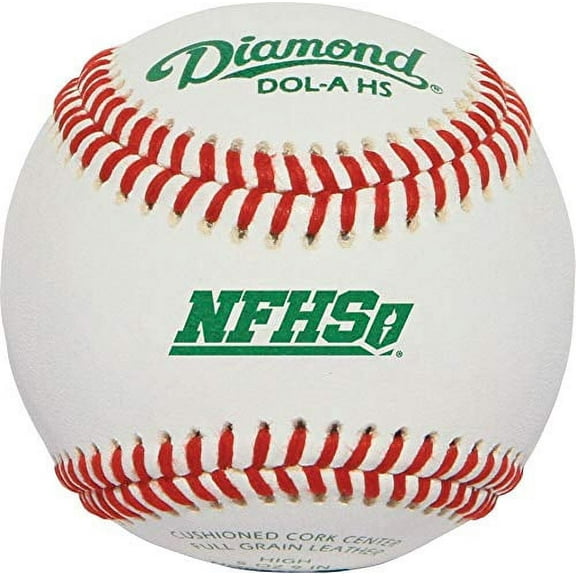 Diamond NFHS Baseball Youth Game & High School Practice DOL-A HS - 12 Pack