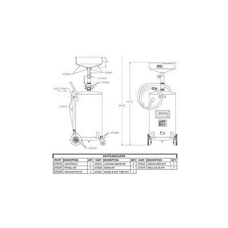 Lincoln Usa Ln275642 Drain Hose Kit F 3601 Com Lincoln Usa Ln275642 Drain Hose Kit F 3601