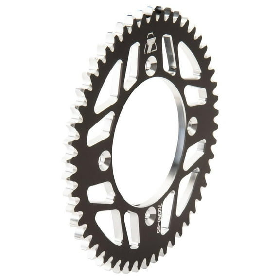 TUSK Rear Aluminum Sprocket 50 Tooth Black for Yamaha YZ85 2002-2024