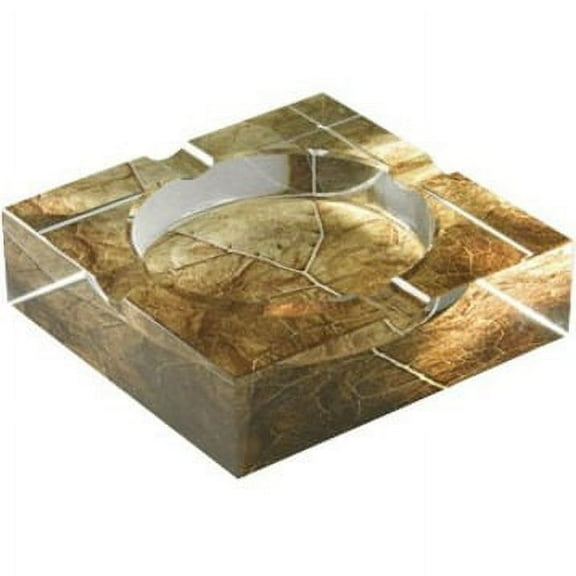 Quality Importers Crystal Cigar Ashtray