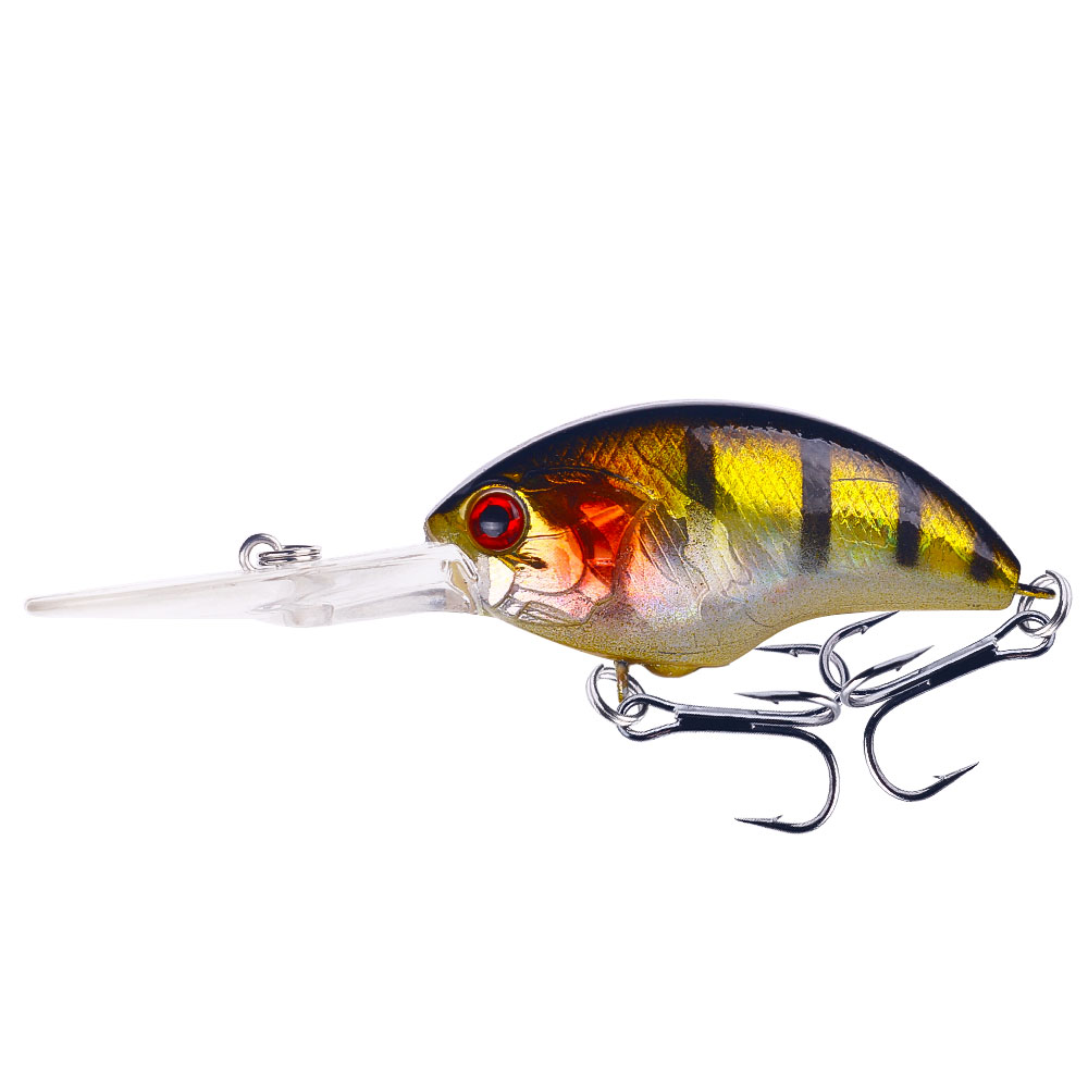 HENGJIA Crankbait Crankbaits for Bass Fishing Crappie Lures Deep Diving Crankbait 3.54inches Bass Crankbaits