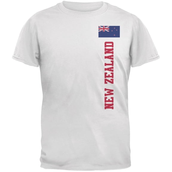 World Cup New Zealand White Adult T-Shirt - Medium