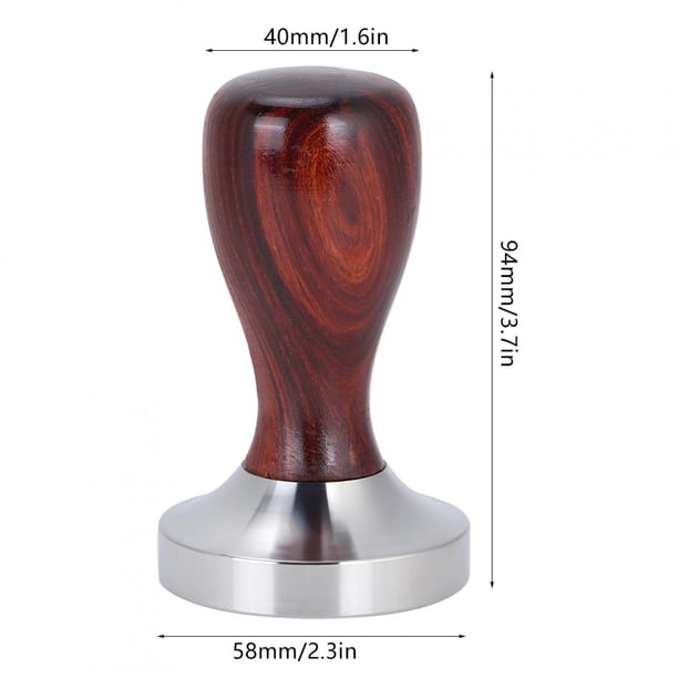 Tamper de Café Duradero de Base Plana, Accesorios de Café, 58 mm para el Hotel de la Oficina del Café en Casa