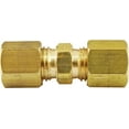 thumbnail image 3 of 4LifetimeLines, Brass, 3/16" Line, Compression Union Pipe Fittings, 10 Pack, 3 of 4