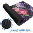 thumbnail image 6 of Long Mouse Pads for Desk,Pioneer Flower Floral Print Pattern Desk Mats on Top Of Desks, Desk Mouse Pad Extra Large with 3mm Non-Slip Base and Stitched Edge for Gaming,Office,Work,Home 35.4"x15.7", 6 of 6