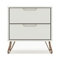thumbnail image 3 of Rockefeller Off White 2-Drawer and Nature Nightstand (Set of 2), 3 of 7