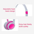 thumbnail image 4 of Children’s Wired Headphones Over Ear 3.5mm Jack Hearing Protection Soft Memory Foam Earcups Adjustable Headband High Fidelity Stereo Sound for Kids School Computer Tablet Travel, 4 of 5