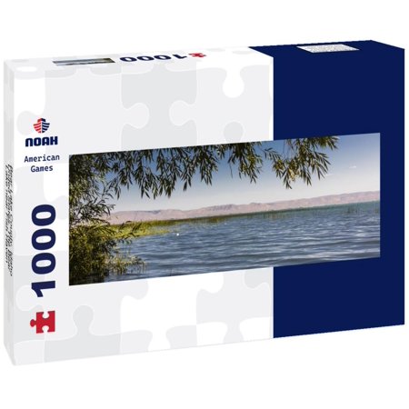 Bear Lake County, Idaho, United States. The Bear Lake near Fish Haven 1000pc Panoramic Puzzle