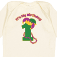 thumbnail image 4 of Inktastic Mardi Gras 1st Birthday Boys or Girls Long Sleeve Baby Bodysuit, 4 of 5