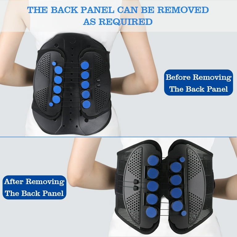 Nvorliy LSO Lower Back Brace Fit Women & Men, Compression Fracture