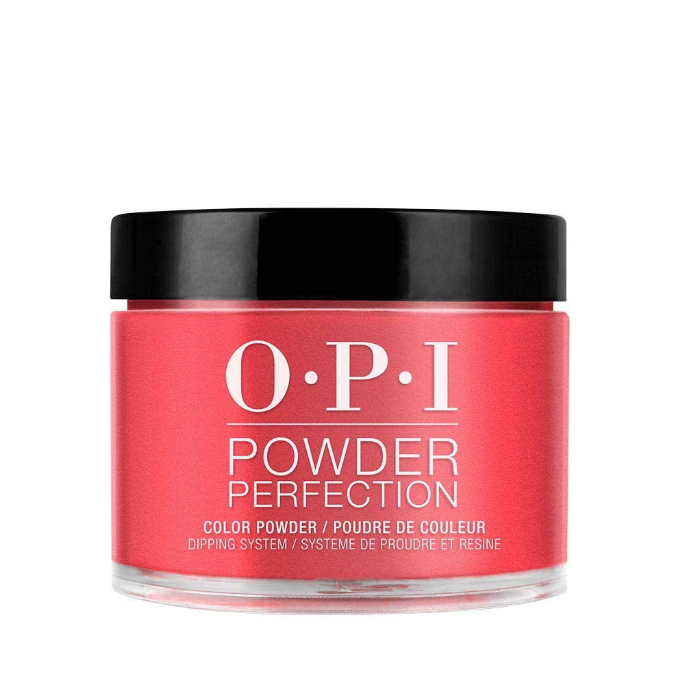 OPI Powder Perfection Nail Dip Powder, Red Hot Rio