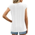 thumbnail image 5 of LADIGASU Women's Spring And Summer Round Neck Printed Short Sleeved Casual Pullover, 5 of 9